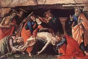 Sandro Botticelli Lamentation over the Dead Christ with Saints oil painting picture wholesale